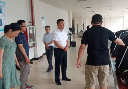 [Micro record] I leader del dipartimento organizzativo del comitato municipale del partito di Wuhu hanno visitato la nostra azienda per ricerche e indicazioni